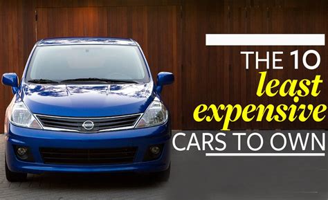 least expensive cars to repair